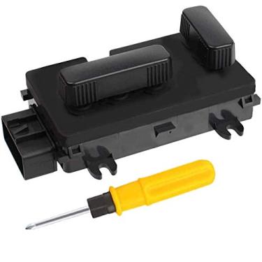 Imagem de Interruptor de reclinação do regulador de assento de energia lateral do motorista 901-202 12450166 para 99-07 Cadillac Escalade Chevy Avalanche Silverado Suburban Tahoe GMC Sierra Yukon Hummer H2