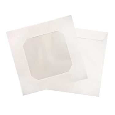 Imagem de Envelope P/ CD Branco C/ Visor Acetinado C/ 25 Un. Scrity