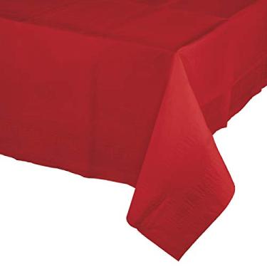 Imagem de Toalhas de mesa clássicas de papel vermelho, 3 unidades