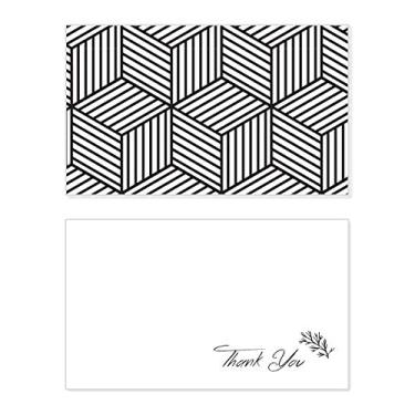 Imagem de Simple Line Art Grain Ilustration Pattern Thank You Card Birthday Paper Greeting Wedding Repreciation