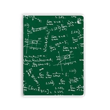 Imagem de Diário de capa macia para caderno Green Limits com fórmula matemática