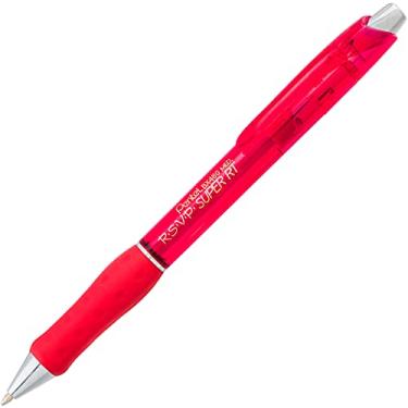 Imagem de Pentel R.S.V.P. Super RT Retractable Ballpoint Pen, Red