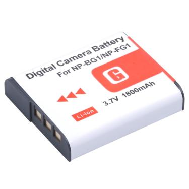 Imagem de Bateria para Câmera Digital para Sony CyberShot  NP-BG1  NP BG1  NPBG1  DSC-W30 W35 W50 W55 W70 W80