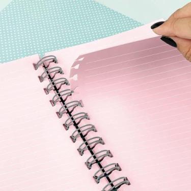Imagem de Refil Caderno Colegial Smart 48 Folhas Rosa 1835RE - DAC
