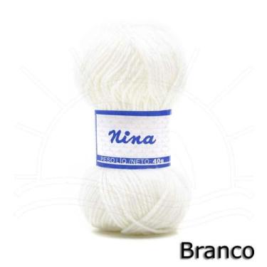 Imagem de Lã Nina Pingouin 40g, 0002 BRANCO