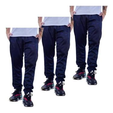 Imagem de Kit 3 Calças Jogger Malha Premium Neymar Inverno 2 Bolso 001 - KSFRENT