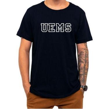 Imagem de Camiseta Faculdade Uems Universidade Estadual Mato Groso Sul - Loja Cl