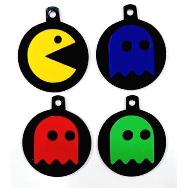 Imagem de Enfeites De Natal Árvore Geek Tematica Pac Man - Super 3D Games