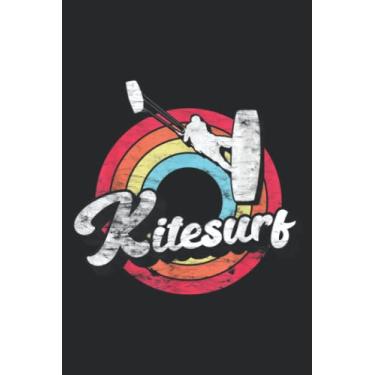 Imagem de Kitesurf Kitesurfer Kiteboarding Kitesurfing Equipment Beach Meme: Lined Journal Notebook To Do Schedule, Medium 6x9 Inches, 100 Pages, Printed Cover