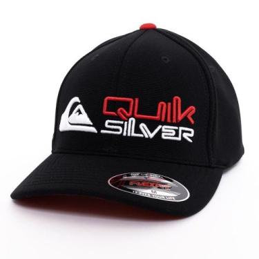 Imagem de Boné Quiksilver Aba Curva Emb Omni Surf WT25 Black, Preto, M