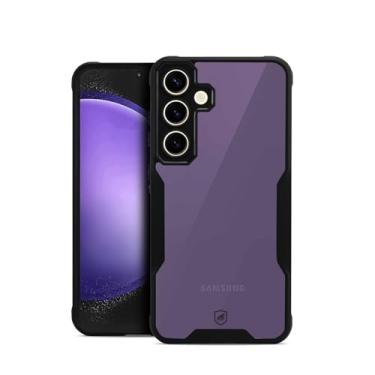 Imagem de Gshield Capa Case Capinha Dual Shock Sense Preta Acabamento Premium Proteção Contra Arranhões, Quedas e Impactos para Samsung Galaxy (S23 FE)