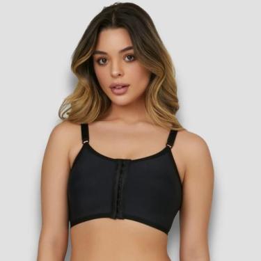 Imagem de Sutiã Pós-cirúrgico Sem Costura New Form, G-46, Preto