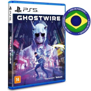 Imagem de Ghostwire Tokio Playstation 5 PS5 Mídia Física Original Lacrado em Português Bethesda