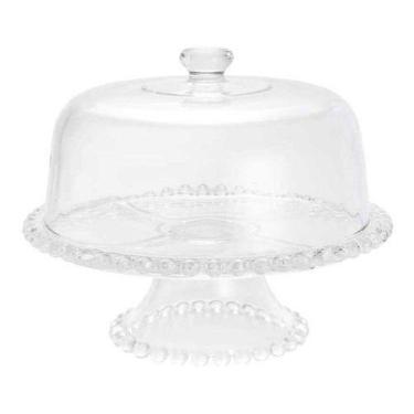 Imagem de Wolff 30135 Transparente Com Pé E Tampa Pearl - ROJEMAC IMPORTACAO E E