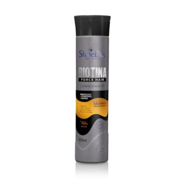 Imagem de Condicionador Biotina Force Hair 300ml Shine Blue - Shine Blue 