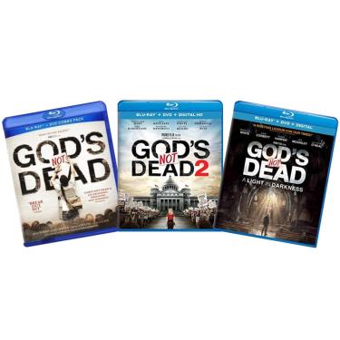 Imagem de Dupashio Deus Não Está Morto: A Coleção Completa De Blu-Ray E Dvd - Morto / 2 3: Uma Luz Na Escuridão [Conjunto Fé]