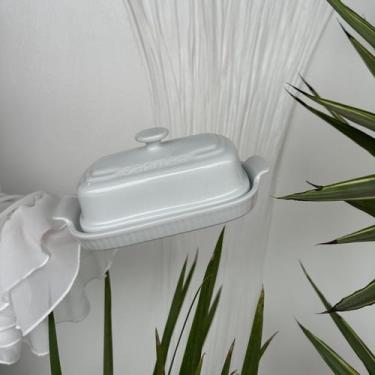 Imagem de Manteigueira Germer em Porcelana, Branco