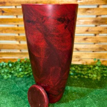 Imagem de Vaso De Planta Grande Cone Brilhante Luxo Decorativo GG - Renovar Arte