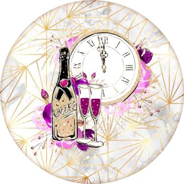 Imagem de Painel Festa Redondo C/Elástico 1,50m Ano Novo (ANV029)