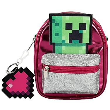 Imagem de Minecraft Creeper MIcro Convertible Crossbody/Mini Mochila para Crianças