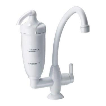 Imagem de Torneira com Filtro Lorenzetti Acqua Bella de Mesa Branca
