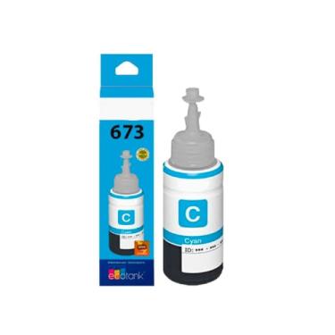 Imagem de TINTA T673 T673220 CIANO | L805 L800 L810 L1800 L850 | 70ML - Cartucho & Cia