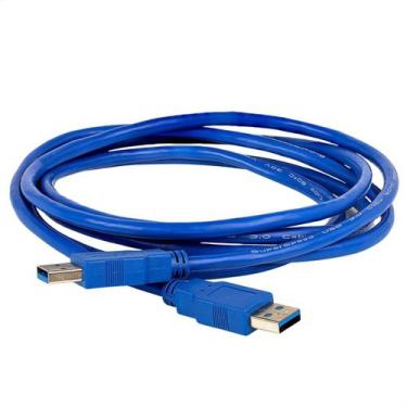 Imagem de Cabo Usb 3.0 A Macho + Usb 3.0 A Macho - 5 Metros - Cirilo Cabos