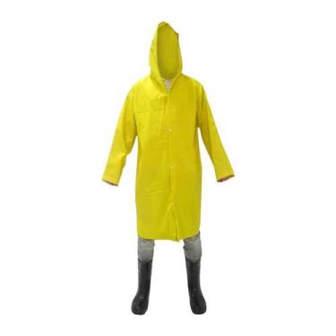 Imagem de Capa chuva pvc c/mang.amar.egg1,7m - VINILSEG