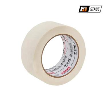 Imagem de Fita Crepe Adere Bege 48mm x 50m para Uso Geral