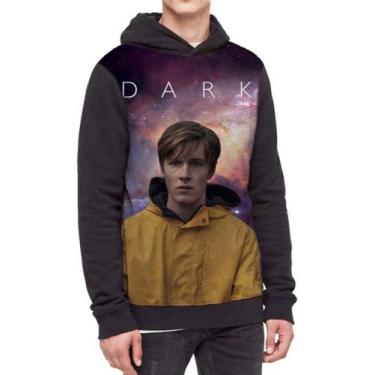 Imagem de Moletom Com Capuz Dark Ref:613 - smoke, Preto, GG