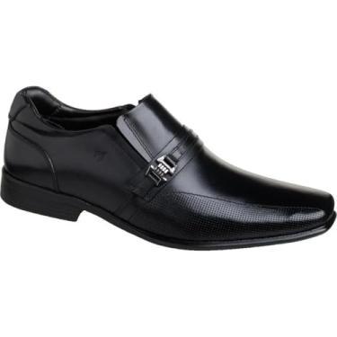 Imagem de Sapato Social Masculino em Couro Confort Kit 4 em 1 Com Cinto Meia e Calçadeira Rafarillo 45032