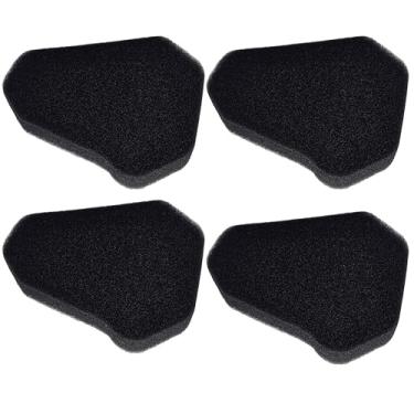 Imagem de Hippotech Pacote com 4 filtros de ar para Yama-ha TTR50 TTR50E (2006-2015) Peça de substituição 1P6-E4451-00