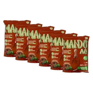 Imagem de Kit 6X: Biscoito de Polvilho Tomate e Tomilho Mandô Aê 40g