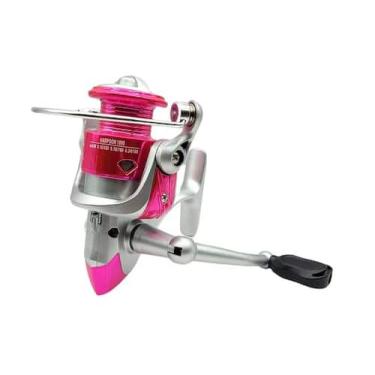 Imagem de Molinete Deyu Harpoon AC 3000 Rosa Drag 5kg 5.2:1, Rosa