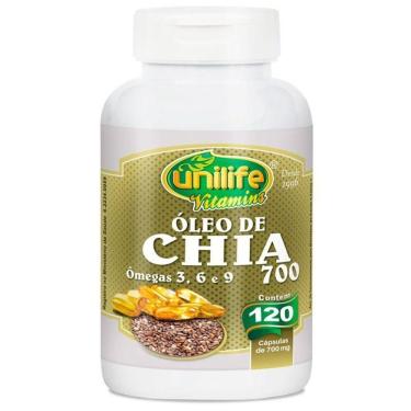 Imagem de Óleo De Chia 120 Cápsulas Unilife