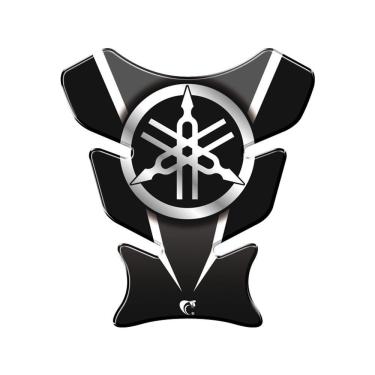 Imagem de Adesivo Protetor De Tanque Moto Yamaha Diapasão Cinza Cinza