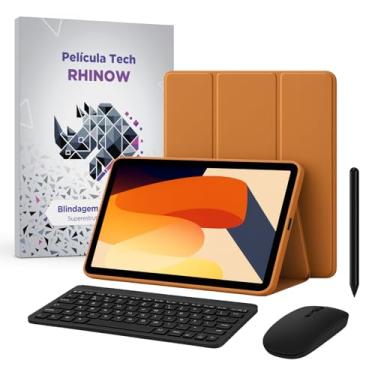 Imagem de Kit Capa Slim para Xiaomi Redmi Pad SE 11": Película de vidro + Caneta Precision + Teclado e Mouse (Rhinow)