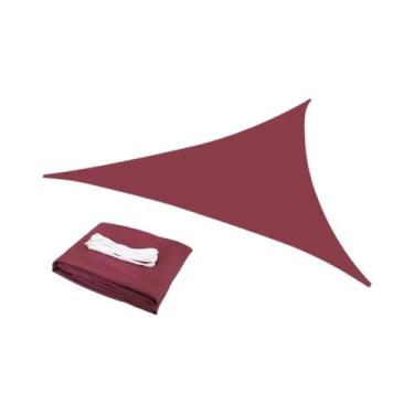 Imagem de Toldo Triangular Grande Impermeável Para Sol 7M 5M 3M 2M Para Jardim E