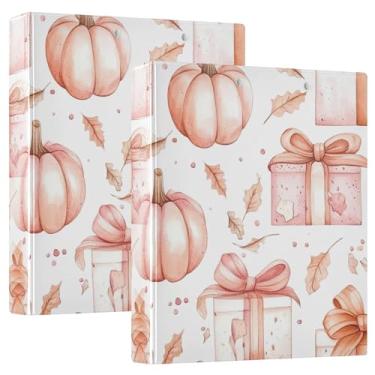 Imagem de xigua Caixas de presente em aquarela, 3 fichários redondos, comporta 200 folhas, à prova d'água, tamanho carta, 3, fichários com bolsos internos transparentes de PVC e clipe de metal antiderrapante