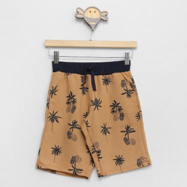 Imagem de Bermuda Moletinho Infantil Milon Estampada Menino-Masculino