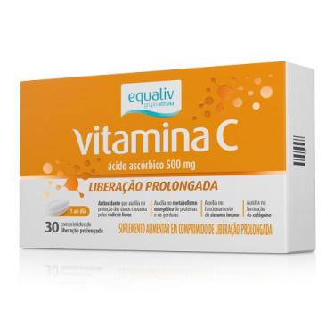 Imagem de Vitamina C 500mg - 30 Comprimidos - Lojaequaliv