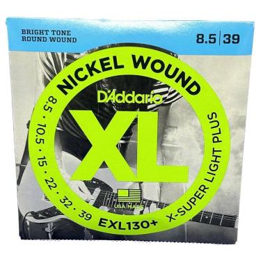 Imagem de Encordoamento 8.5-39 Guitarra Nickel Wound D`Addario Exl130+