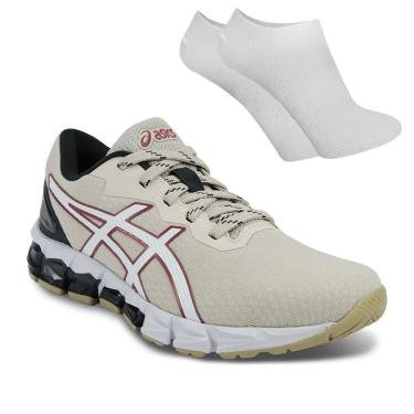 Imagem de Kit Tênis Asics Gel-Quantum 180 Feminino + Par de Meia