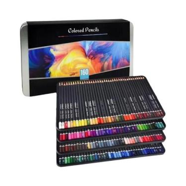 Imagem de Conjunto De Lápis De Cor 72/160 Unidades Pré-Afiados 0.5mm HB Com Mina