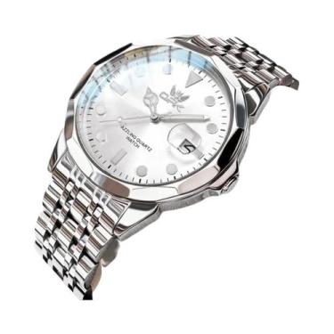 Imagem de Relógio Casual Masculino À Prova d'Água Da Marca OPK Com Pulseira De A