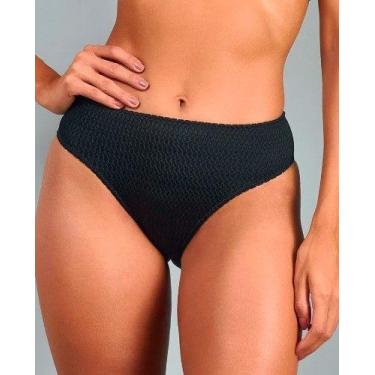 Imagem de Calcinha Cintura Alta Mondrian Duloren 129500, Preto, G