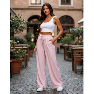 Imagem de Calça Feminina Blessed Conforto E Estilo 6108 -, Rosa, GG