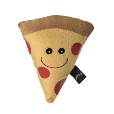 Imagem de Brinquedo foodies pelucia pizza peperoni para gatos - pp154 - MIMO