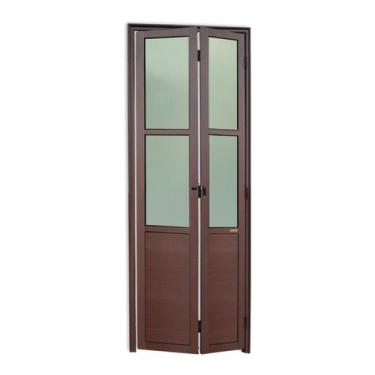 Imagem de Porta Camarao Meia Lambril Meia Vidrao Linha 25 Vidro Boreal 210cm x 7