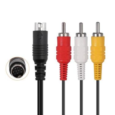 Imagem de Cabo AV CUENSTOP 1,8 m (6 ft) RCA para Sega Genesis 2/3